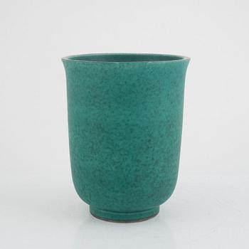 Wilhelm Kåge, vas, stengods, "Argenta", Gustavsberg.