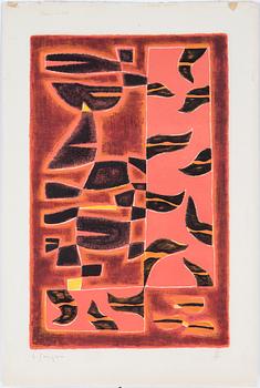 Gustave Singier · GUSTAVE SINGIER, litografi, signerad och numrerad, 94/200.