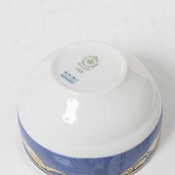 Royal Copenhagen, a 66-piece dinner and coffee service, 'Magnolia', Denmark, 1992-99.