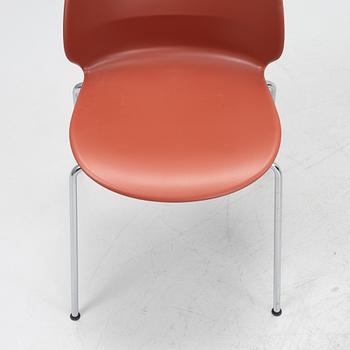 Nendo, a set of four model 'N02-10 Recycle' chairs, Fritz Hansen, Denmark, 2020.