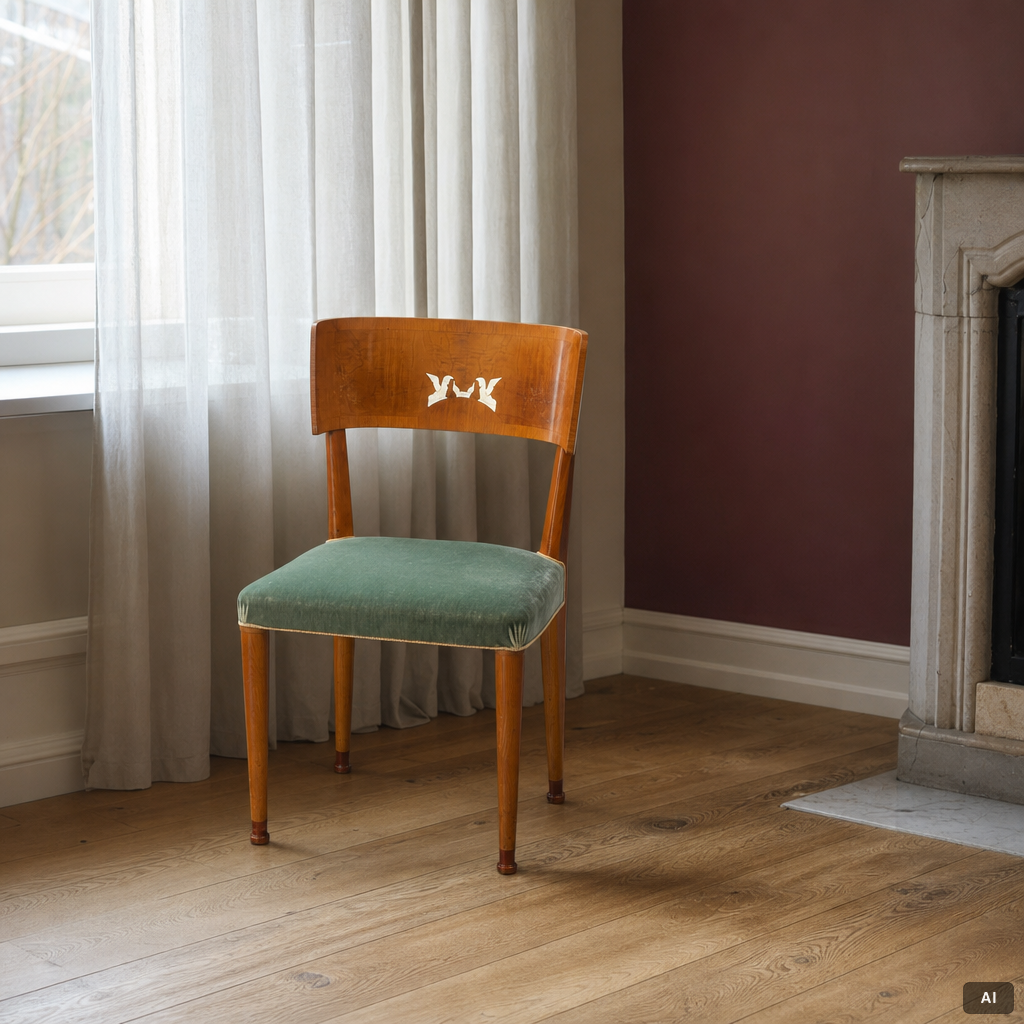 Chairs, 6 pcs, Swedish Grace, 1920s.
