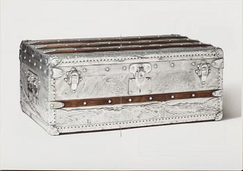 A Louis Vuitton POSTER.