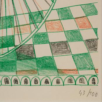 Alexandre Fassianos, Untitled from: "Hommage aux Prix Nobel" (The Nobel Prize Portfolio).