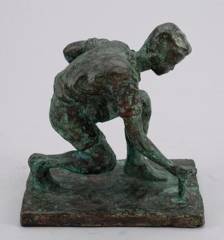 UNTO ARO, skulptur, brons, sign o dat 20.9-51.