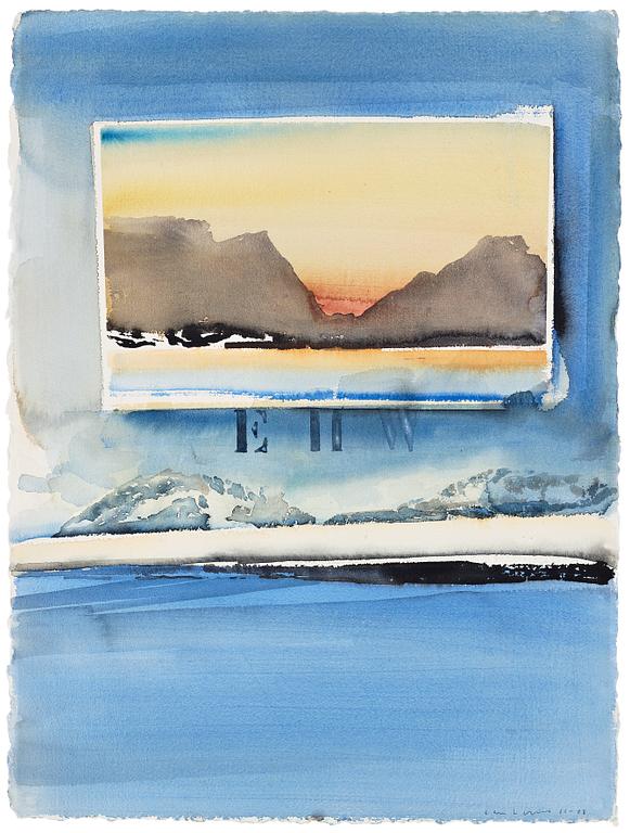 Lars Lerin, Utan titel.
