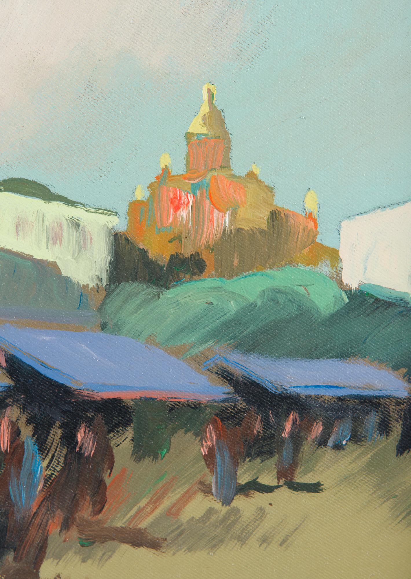 Lasse Marttinen, At the Market Square.