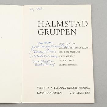 Exhibition catalogues (24), Halmstadgruppen. Various exhibitions 1931-1986.