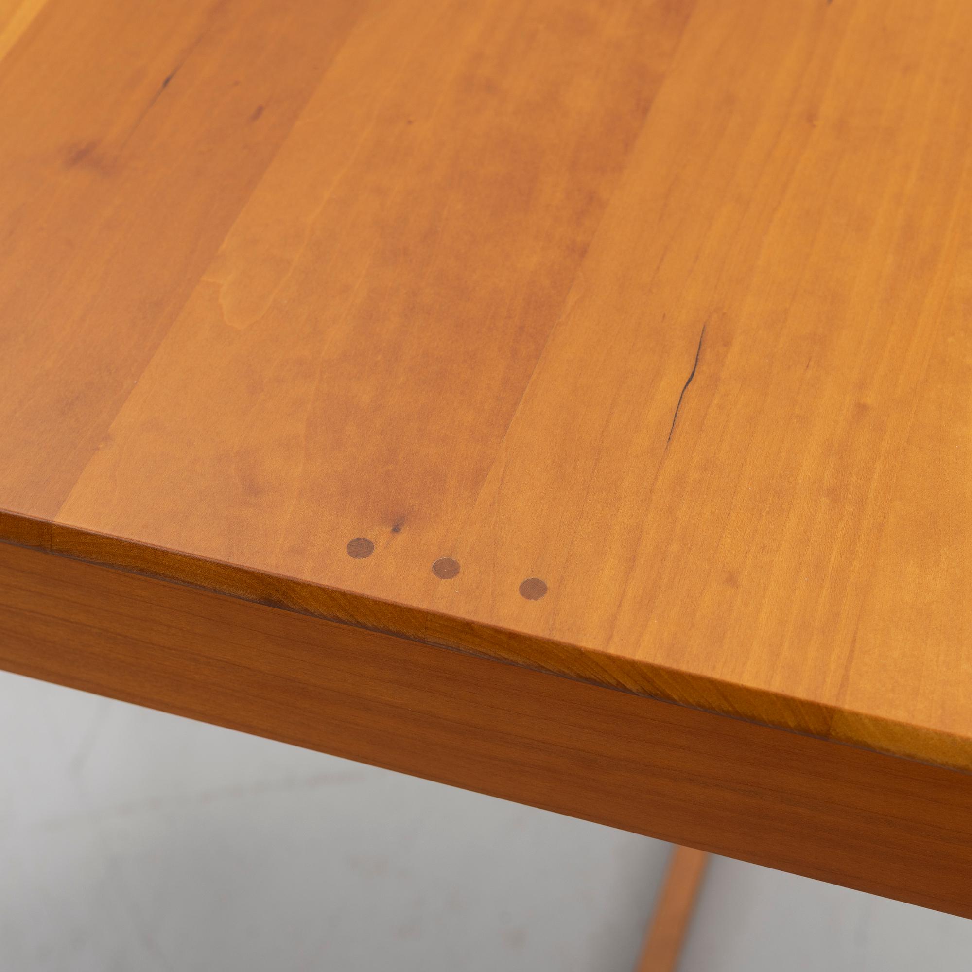 Carl Malmsten, set table 3 pieces, "The Sledge", late 20th century.