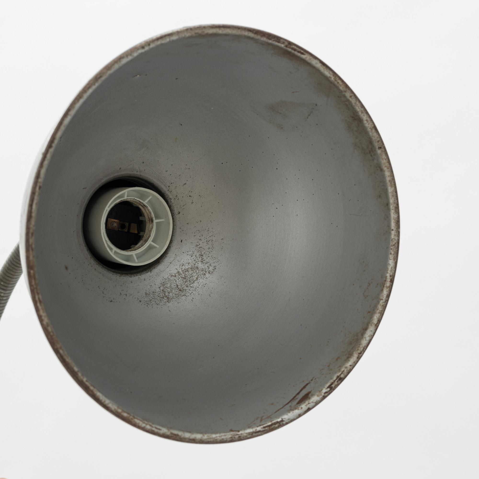 A pair of industrial wall lamps, Elektroinstala Jílové, Czechoslovakia, mid 20th Century.
