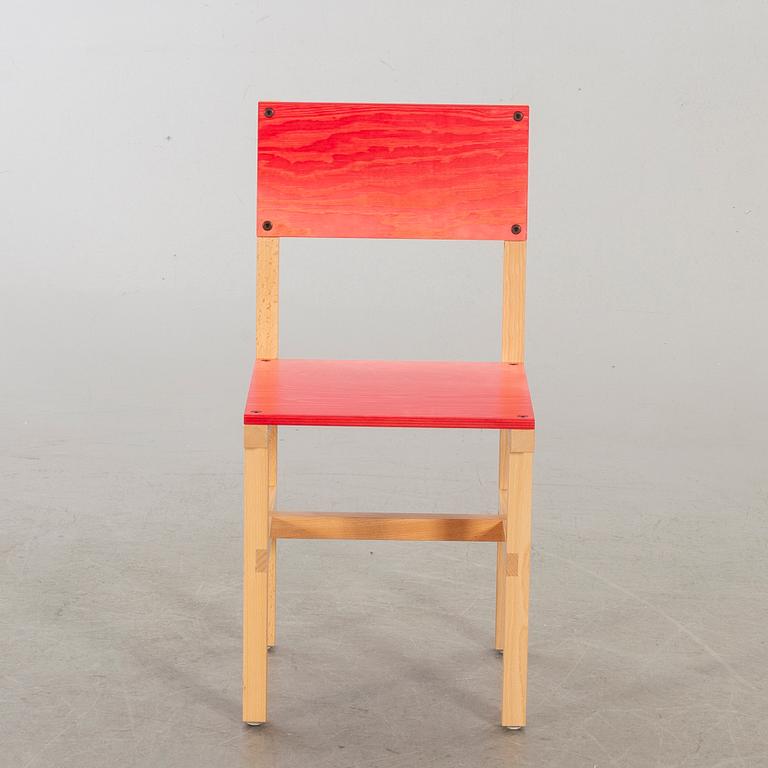 FREDRIK PAULSEN, "Röhsska"Designbaren, chair, Blå Station 2020, Chair 49/102.