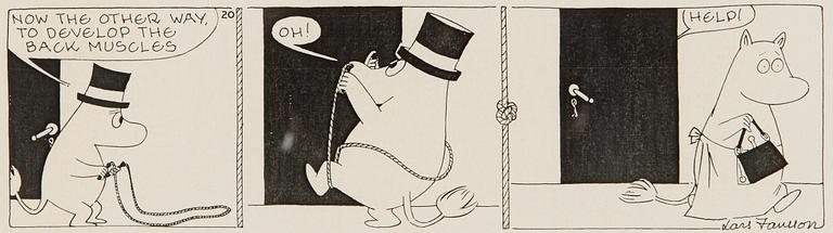 Lars Jansson, Muumi-sarjakuva.