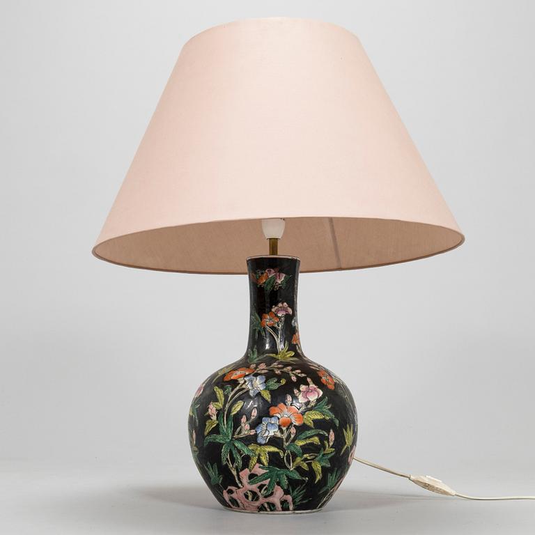 A 20th century table lamp, Macao.