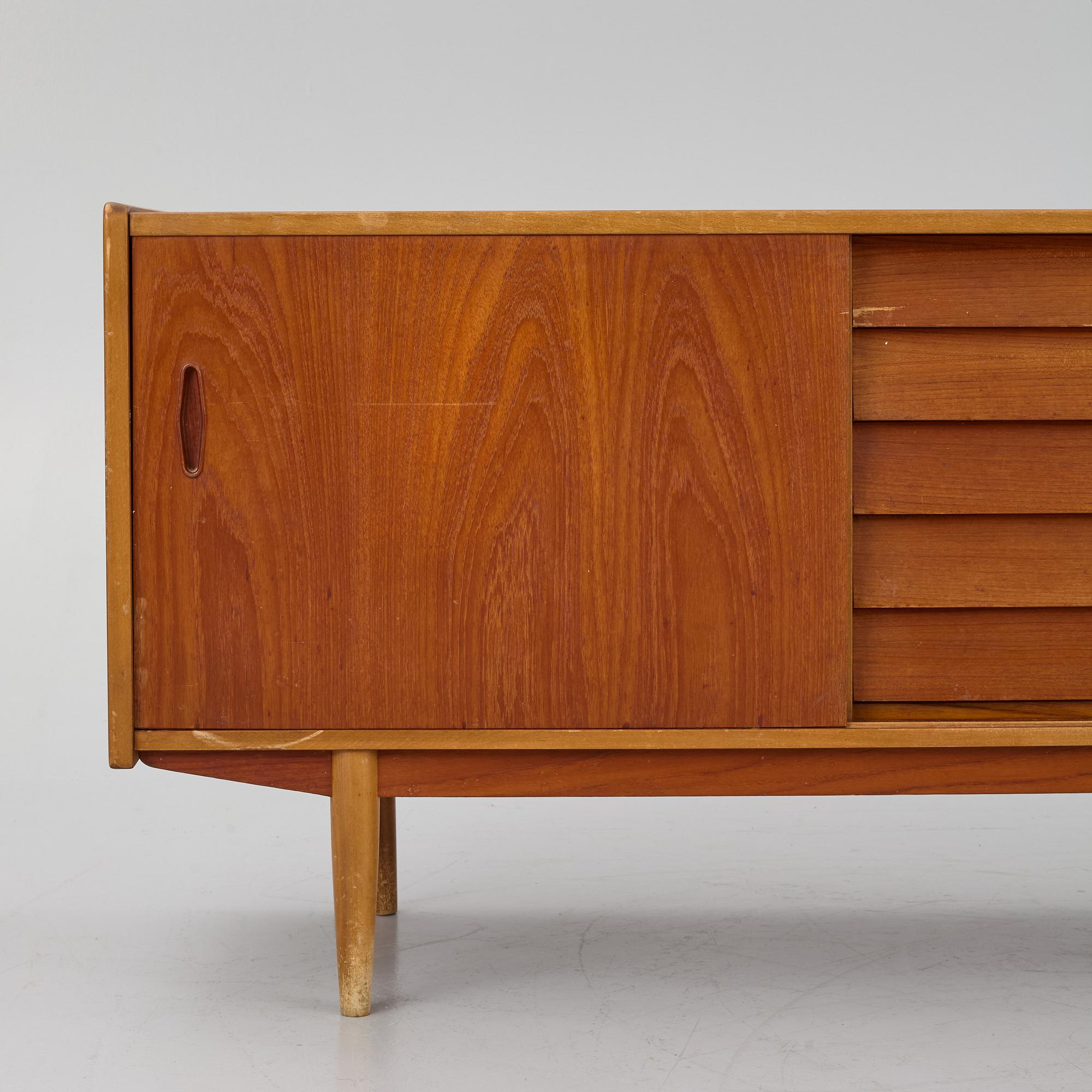 Nils Johnsson, a 'Trio' sideboard, Hugo Troeds, Bjärnum, 1960s.
