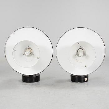 A pair of black painted "Stockholm 370" outdoor lights by Olle Andersson for Ateljé Lyktan.