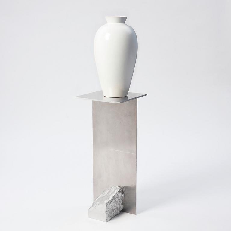 Greta Runeborg, an earthenware floor vase, Upsala Ekeby.