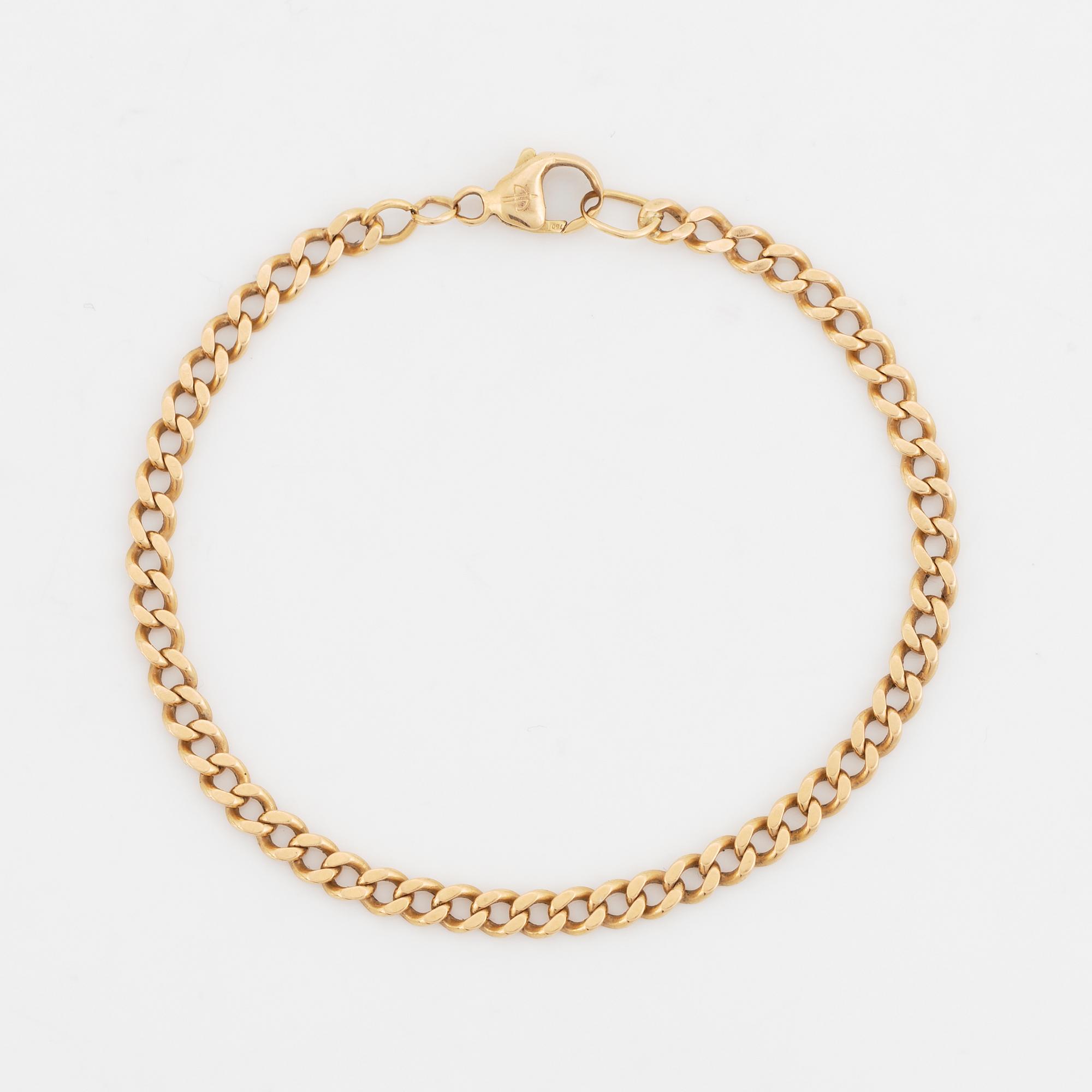18K gold bracelet, Balestra.