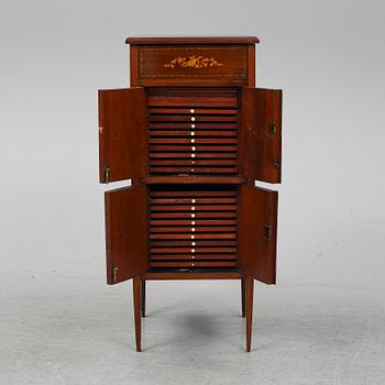 An early 20th Century mahogany cabinet.