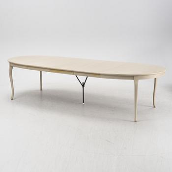 A 14 pieces rococo style dining set from Åmells, 20th Century.