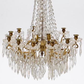 Chandelier, second half of the 19th Century.
