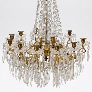 Chandelier, second half of the 19th Century.