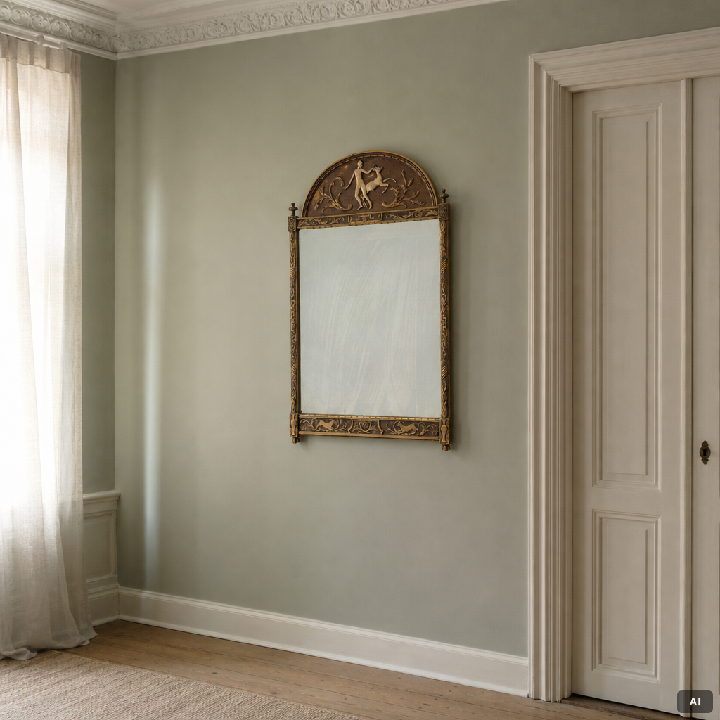 A Swedish Grace mirror, 1920s.