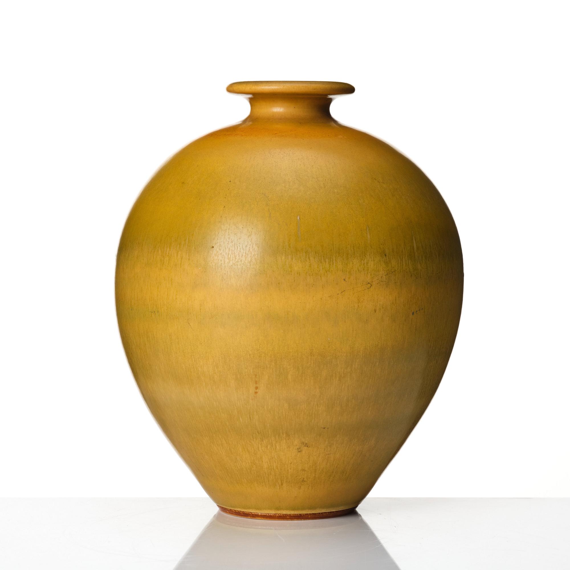 Berndt Friberg, a stoneware vase, Gustavsberg studio, Sweden 1967.