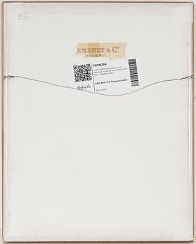 IVAR AROSENIUS, indian ink and watercolour, signed and dated I.A. 1901. "Mansporträtt".