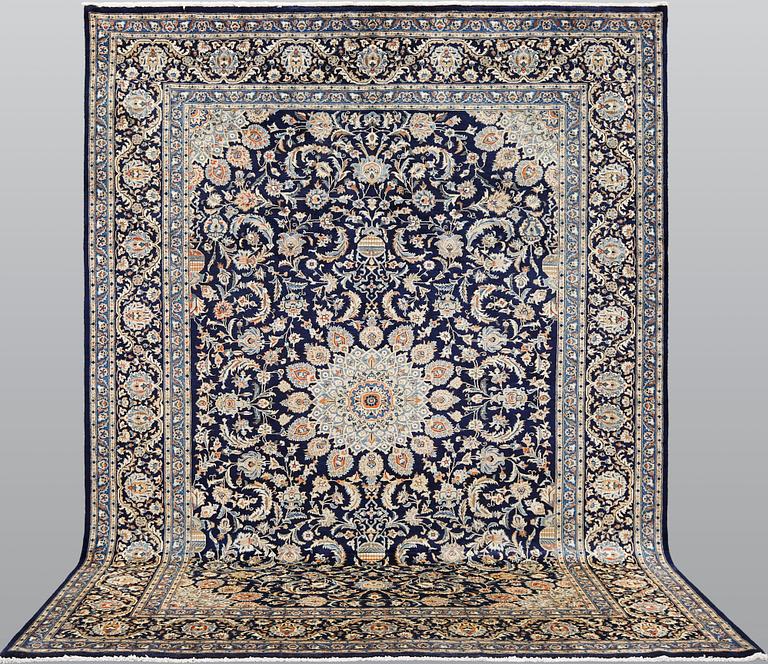 A carpet, Kashmar, ca 340 x 253 cm.