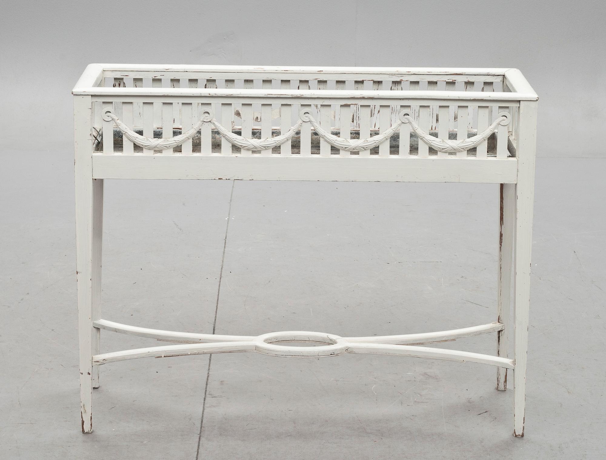 BLOMBORD, gustaviansk stil, 1900-tal.