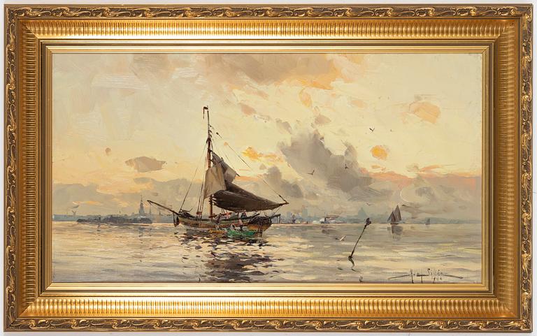 Herman af Sillén, oil on canvas, signed and dated 1901.
