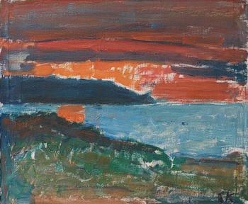 647. Carl Kylberg, "Aftonens ljus och mörker".