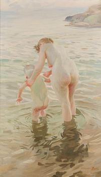 Alex Rapp, copy after Zorn, bathing time.