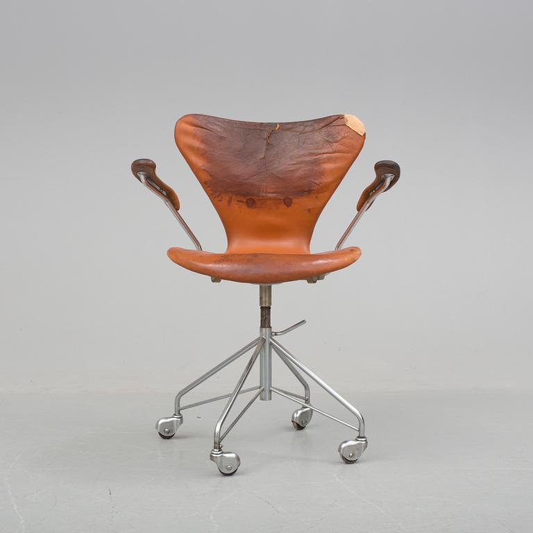 KONTORSSTOL, "Sjuan", Arne Jacobsen, Fritz Hansen, 1966.