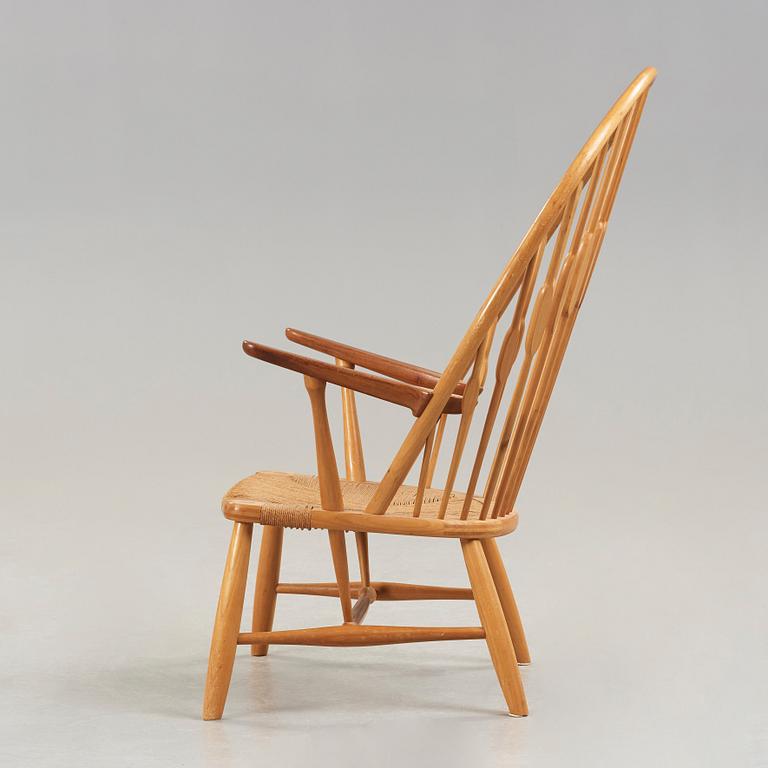 Hans J. Wegner, "Påfågelstolen/ Peacock chair", Johannes Hansen, Danmark, 1950-tal.