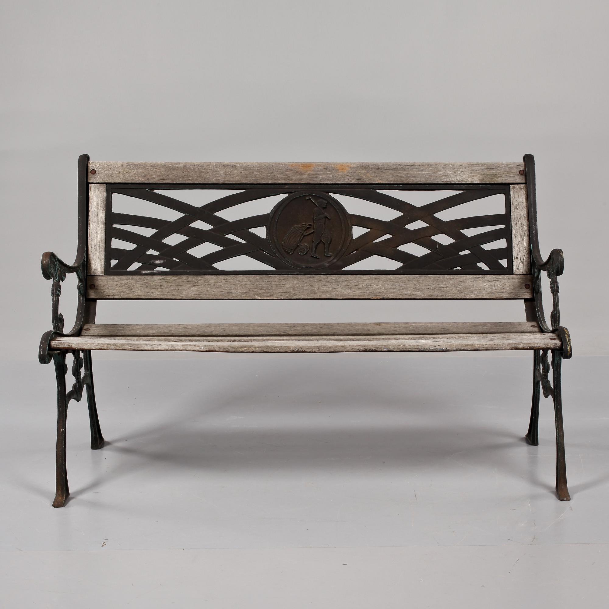 TRÄDGÅRDSSOFFA, 1900-talets slut.