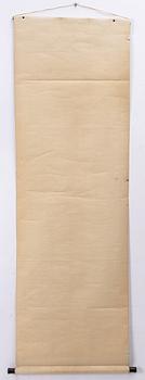 Unidentified artist, two scroll paintings, China, circa 1900/early 20th century.