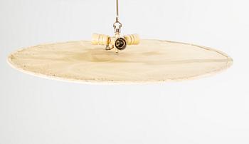 A 1950's "model 82" ceiling lamp by Hans Bergström for Ateljé Lyktan Sweden.