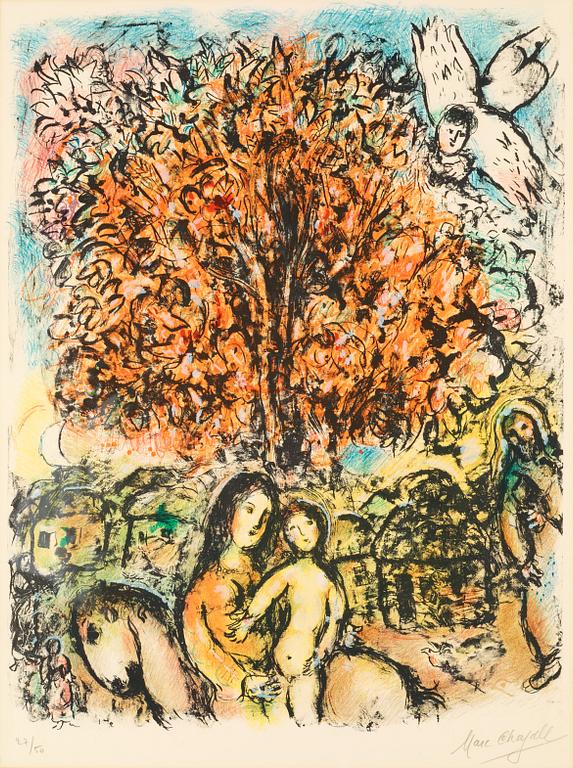 Marc Chagall, "La Sainte famille".