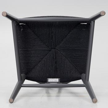 Hans J. Wegner, Chairs, 4, model CH 24 “Y Chair”, Carl Hansen & Søn, Denmark.