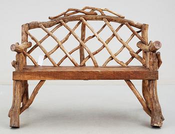 TRÄDGÅRDSMÖBLER, 4 delar, 1900-tal.
