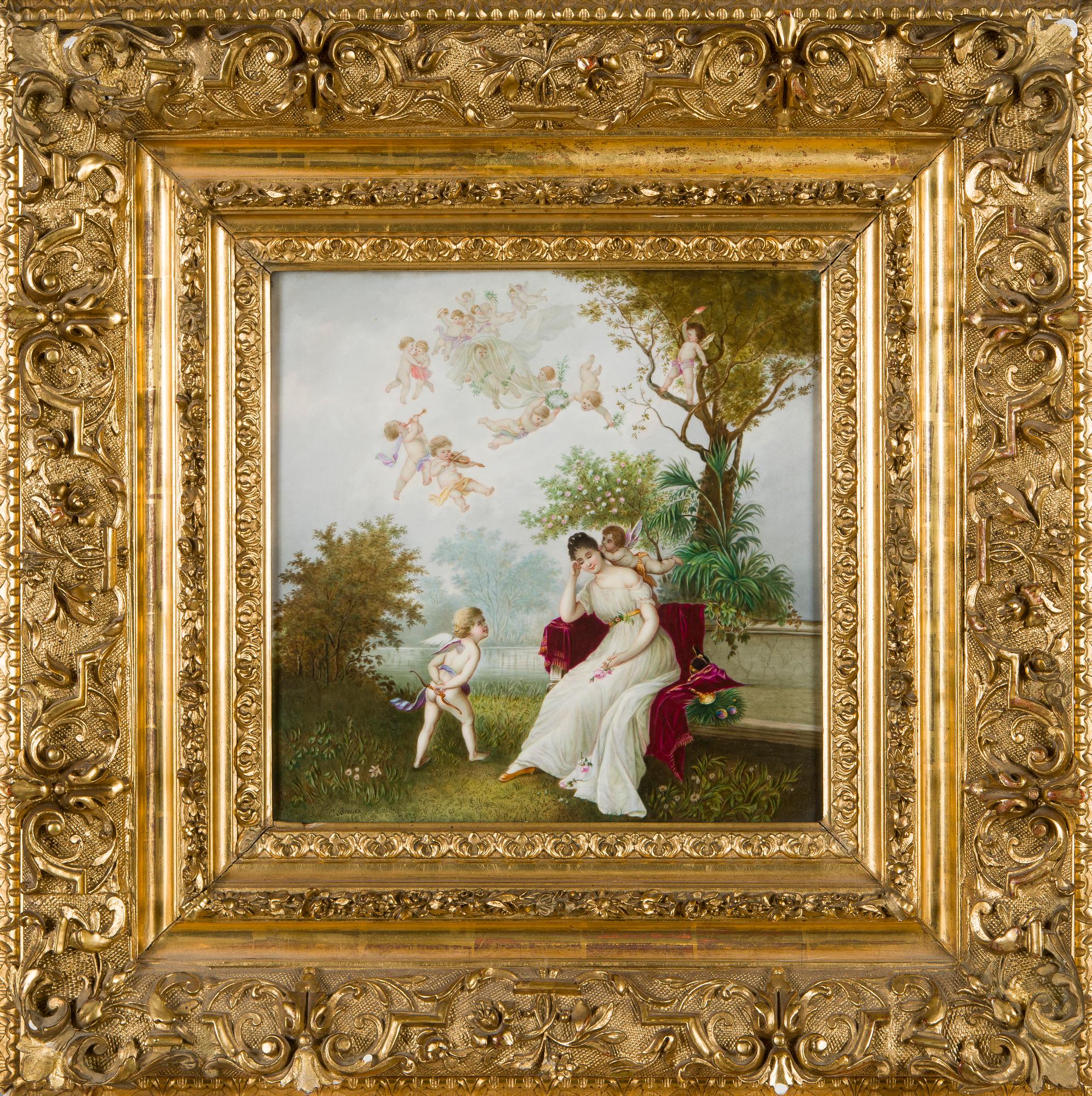 Okänd konstnär 1800/1900-tal , A message from Cupid.