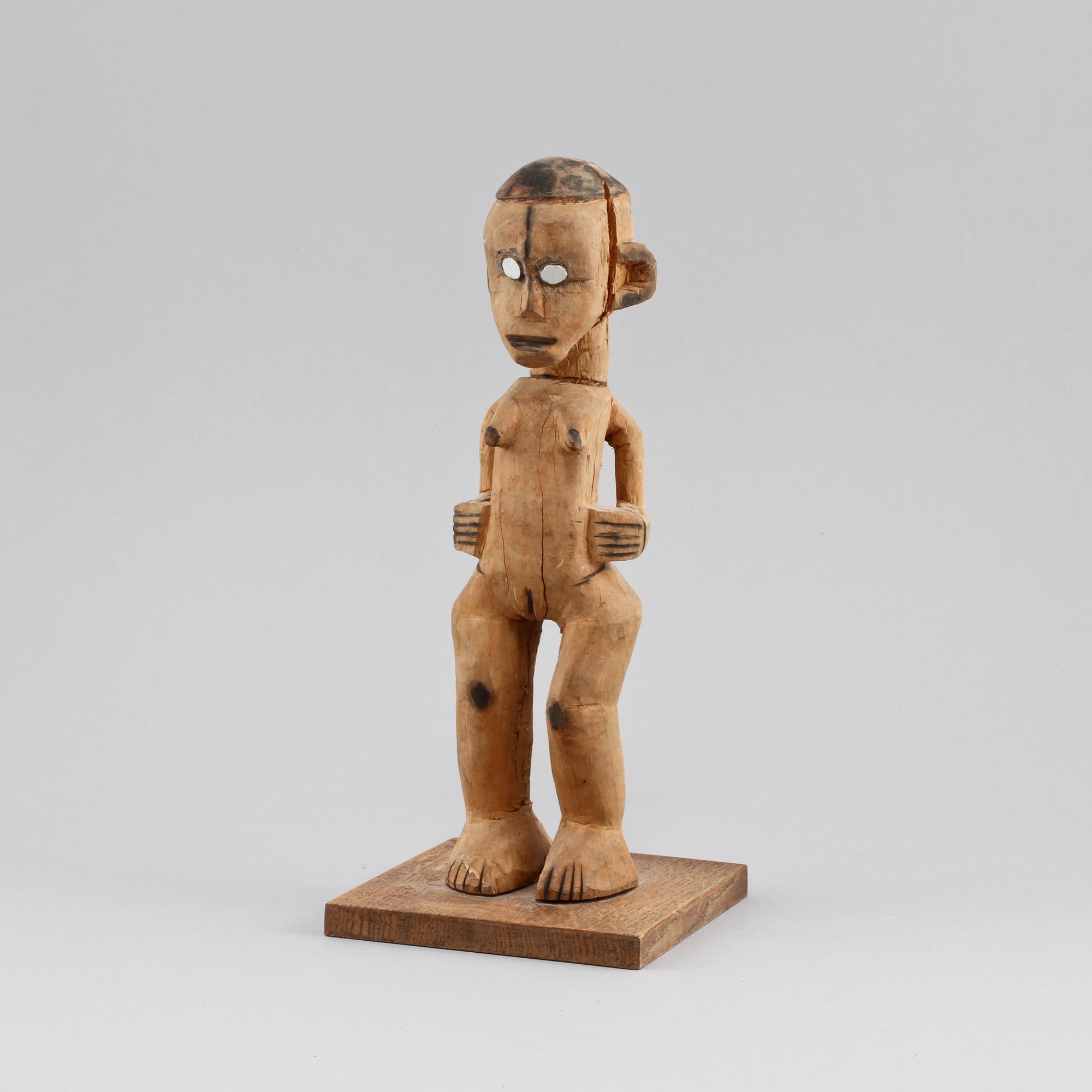 FIGURIN, trä, Afrika, 1900-tal.