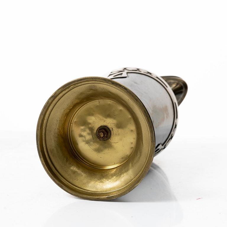 An Art Nouveau pitcher, early 20th century.