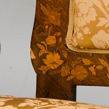 A 5-piece sofa suite from the latter half of the 19th Century.