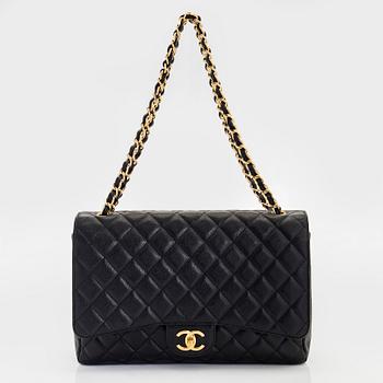 Chanel, a 'Double Flap Bag Maxi' bag, 2013-2014.
