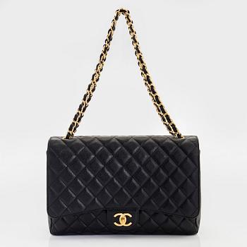 Chanel, a 'Double Flap Bag Maxi' bag, 2010-2011.