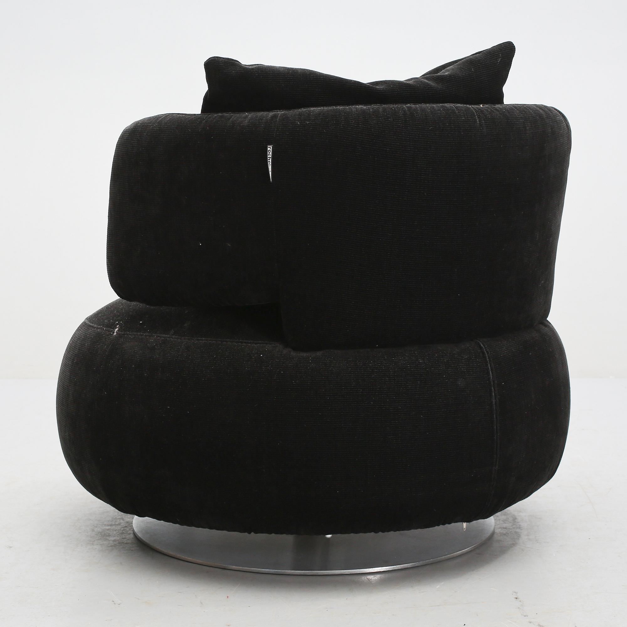 FÅTÖLJ, "Curl", Maurizio Manzoni och Roberto Tapinassi, Roche Bobois, Frankrike, omkring år 2000.