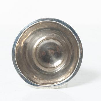 Bernard Halck, bägare, silver, Halmstad 1765.