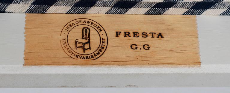 STOLAR, 8 st, gustaviansk stil, IKEA, 1900-tal.