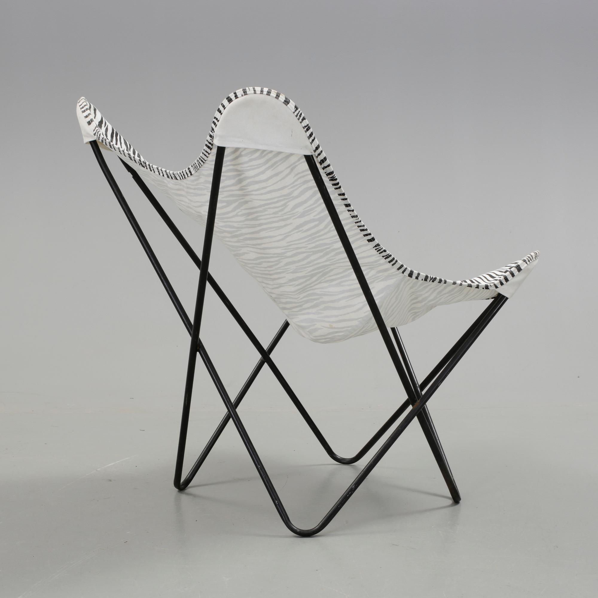 FLADDERMUSFÅTÖLJ, s.k Butterfly Chair, 1900-talets mitt - andra hälft.